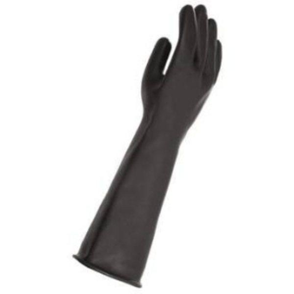 Mapa Trident M286 40 Mil Unlined Latex Gloves wRolled Cuff 286319